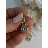 925 Sterling Silver Peridot Earrings & Pendant Set