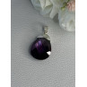 925 Sterling Silver Amethyst Pendant Length 1.40 Inch