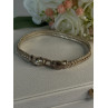 925 Sterling Silver Pantera Bracelet Length 8 Inch