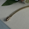 925 Sterling Silver Pantera Bracelet Length 8 Inch