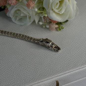 925 Sterling Silver Pantera Bracelet Length 8 Inch