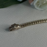 925 Sterling Silver Pantera Bracelet Length 8 Inch