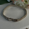 925 Sterling Silver Pantera Bracelet Length 8 Inch
