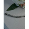 Beautiful 925 Sterling Silver CZ Bracelet Length 7.5 Inch