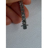 Beautiful 925 Sterling Silver CZ Bracelet Length 7.5 Inch