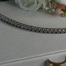 Elegant 925 Sterling Silver CZ Bracelet Length 7.5 Inch