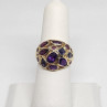 10K Yellow Gold & Tourmaline Ring Size 5.5