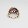 10K Yellow Gold & Tourmaline Ring Size 5.5