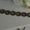 925 Sterling Silver Amethyst Citrine Topaz Marcasite Bracelet Length 7.5 Inch
