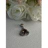 925 Sterling Silver Spinel & Beryl Pendant Length 0.95 Inch