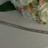 Elegant 925 Sterling Silver CZ Bracelet Length 8 Inch