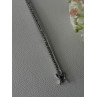 Elegant 925 Sterling Silver CZ Bracelet Length 8 Inch