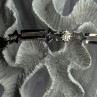 Vintage 925 Sterling Silver Sun Face Bracelet Length 8