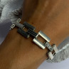 Beautiful Vintage 925 Sterling Silver Bracelet Length 7