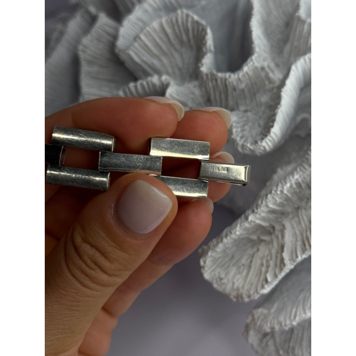 Beautiful Vintage 925 Sterling Silver Bracelet Length 7