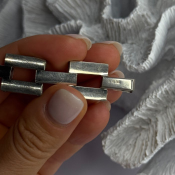 Beautiful Vintage 925 Sterling Silver Bracelet Length 7