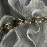 Vintage 925 Sterling Silver Abalone Bracelet Length 6.5