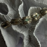 Vintage 925 Sterling Silver Abalone Bracelet Length 6.5