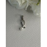 925 STERLING SILVER PEARL PENDANT LENGTH 0.80 INCH
