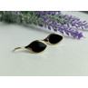 925 Sterling Silver Gold Plated Enamel Earrings