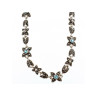 925 STERLING SILVER TOPAZ & MARCASITES 
