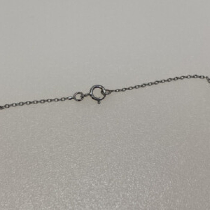 925 Sterling Silver CZ Pendant Necklace