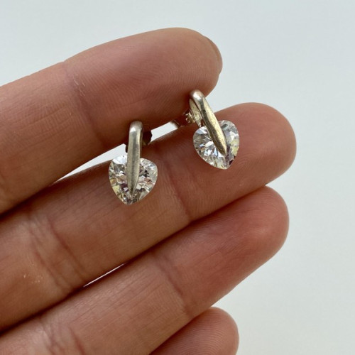 925 Sterling Silver CZ 