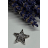 925 Sterling Silver CZ Star Pendant