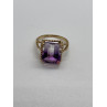 10K YELLOW GOLD AMETRINE  RING  SIZE 5.5
