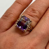 10K Yellow Gold  Ametrine Ring Size 5.5