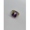 10K YELLOW GOLD AMETRINE  RING  SIZE 5.5