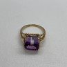 10K Yellow Gold  Ametrine Ring Size 5.5