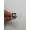 10K YELLOW GOLD AMETRINE  RING  SIZE 5.5