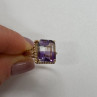 10K Yellow Gold  Ametrine Ring Size 5.5