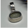 925 Sterling Silver Nephrite Pendant