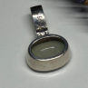 925 Sterling Silver Nephrite Pendant