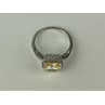 925 Sterling Silver CZ Ring Size 7