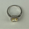 925 Sterling Silver CZ Ring Size 7