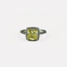 925 Sterling Silver CZ Ring Size 7