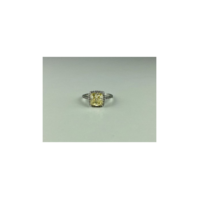 925 Sterling Silver CZ Ring Size 7