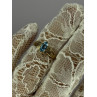 10K YELLOW GOLD BLUE TOPAZ RING SIZE 6.8
