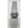 925 Sterling Silver CZ Ring Size 8