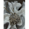 925 Sterling Silver Gold Plated Wild Flower Necklace