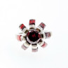 925 Sterling Silver Spessartine 