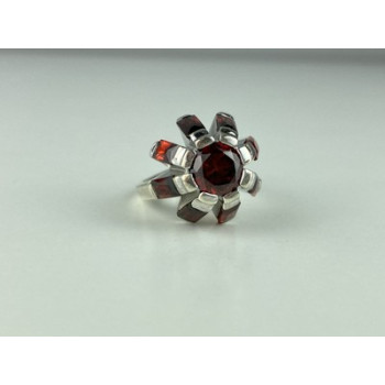 925 Sterling Silver Spessartine 