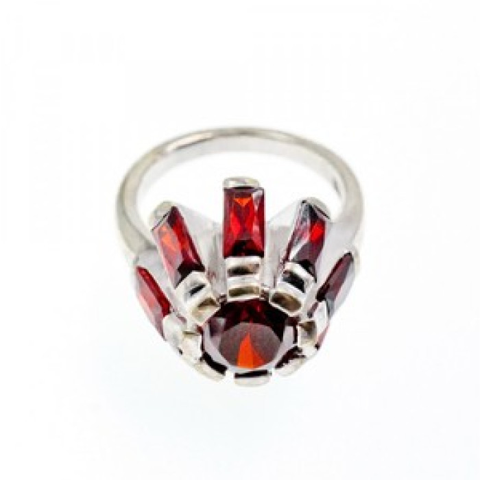 925 Sterling Silver Spessartine 