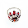 925 Sterling Silver Spessartine 