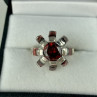925 Sterling Silver Spessartine 