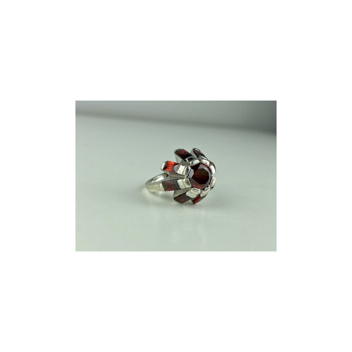 925 Sterling Silver Spessartine 