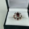 925 Sterling Silver Spessartine 